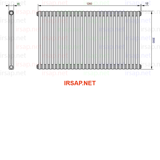 Радиатор IRSAP Tesi 22000/28 T23 CL 01